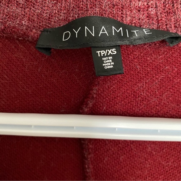 Dynamite Magenta sweater dress - Picture 3 of 5